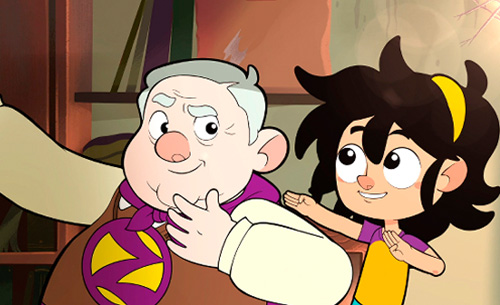 El Capitán Zheimer Animación